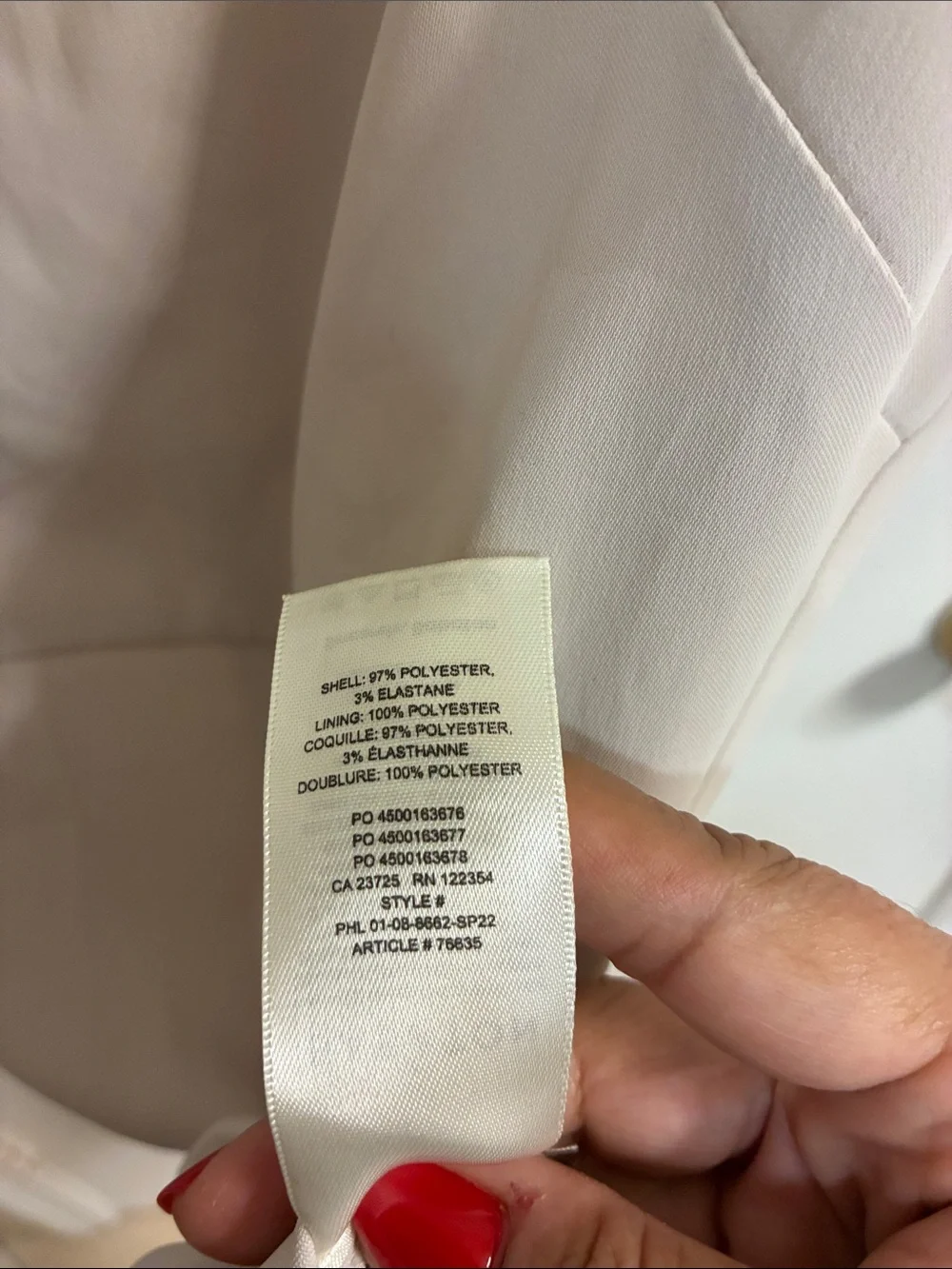 Babaton by Aritzia Square-Neck Cream Midi Dress with Side Slit Sz 2 - Picture 9 of 9